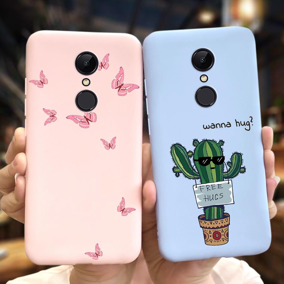 Case For Xiaomi Redmi 5 Cover For Xiaomi Redmi 5 Plus Funda Cute Butterfly Painted Phone Case For Xiaomi Redmi5 5Plus Soft Coque