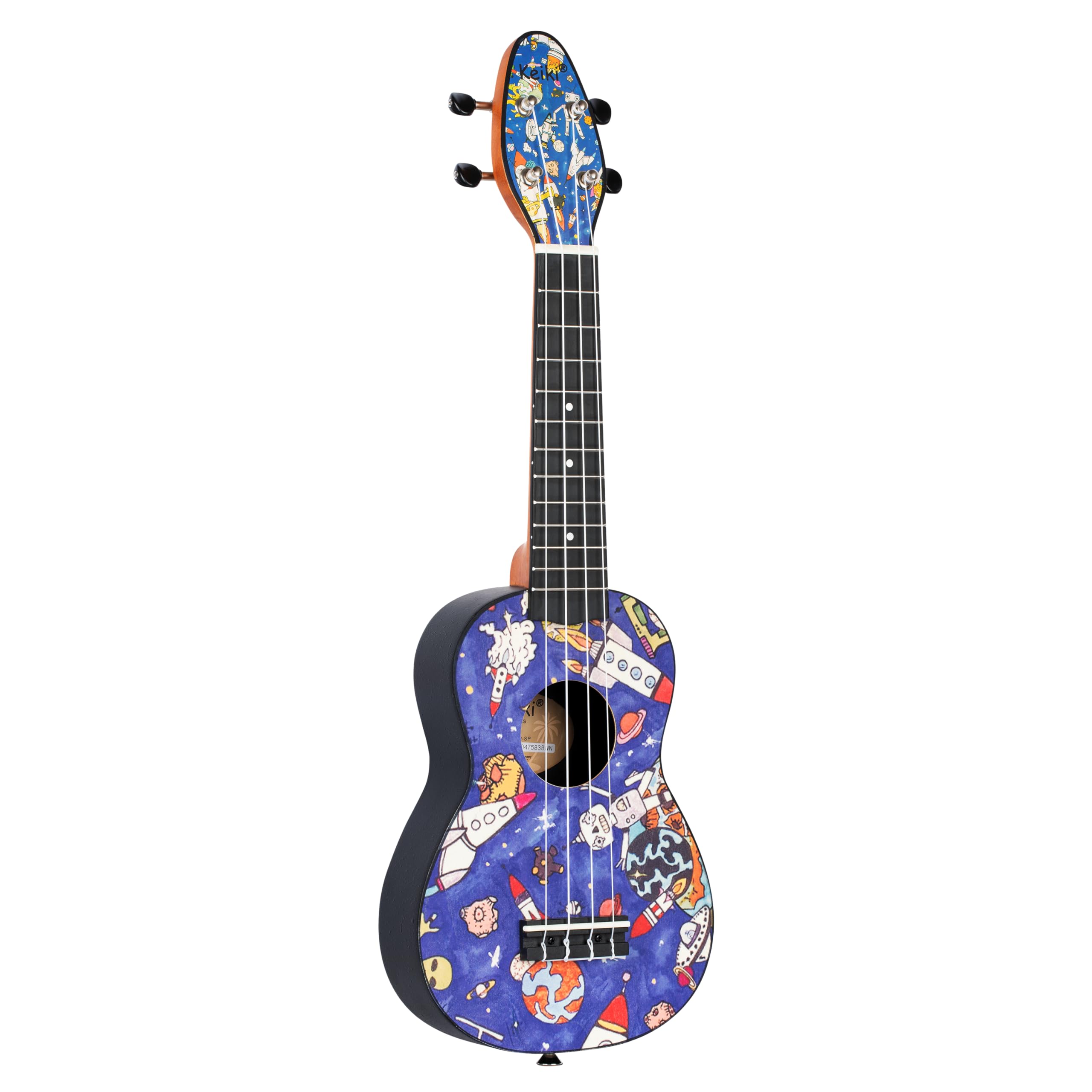 

ORTEGA Ukulele Set Keiki Ukulele Agathis Resin Body Soprano Spaceman Bag Top/ABS K2-SP (Tuner/Strap/5 Picks/Special Included) [ ]
