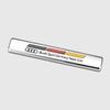 3D Metal Car Stickers Body Tail Emblem Badge Decals For A3 A4 B5 B6 A3 8P 8V 8L A5 A6 C6 C5 A1 A7 A8 Q2 Q3 TT Accessories