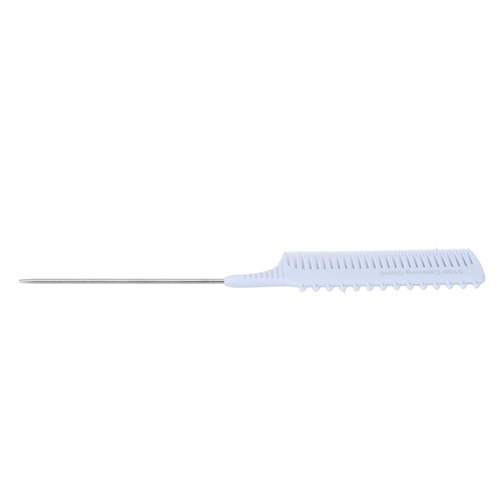 Highlighting Clip Comb Teasing Foiling Salon Straightening Hair Clip Styling Weaving Rat Tail Parting Combs for Unisex