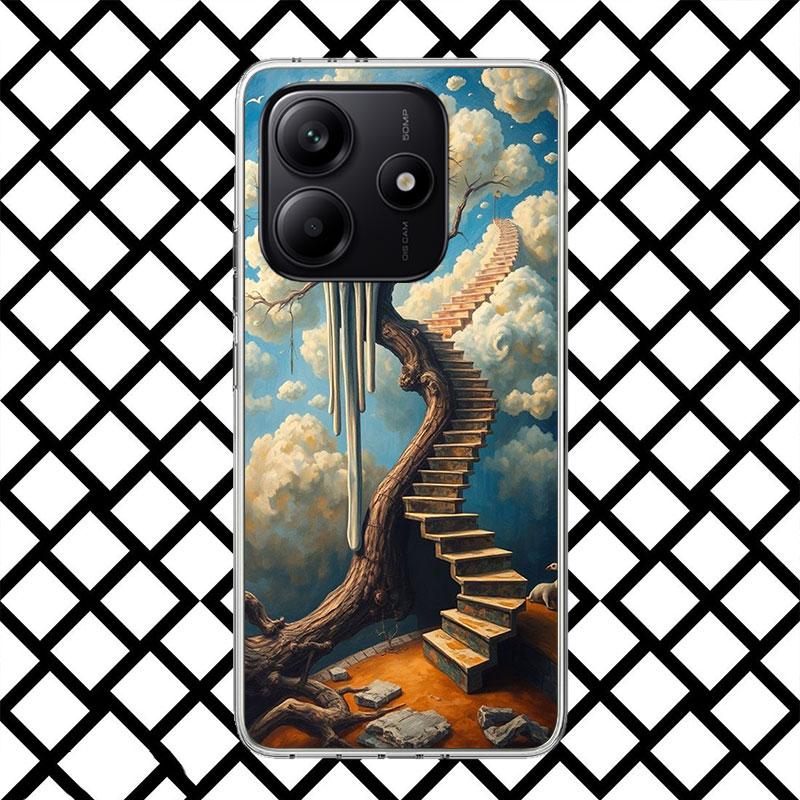 

Salvador Dali Art Phone Case for Xiaomi Redmi Note 15 14 14S 13 12 12S 11 Pro Plus 11E 11T 11S 10S 5G Soft Cover Fundas Redmi No Redmi Note 15 4G