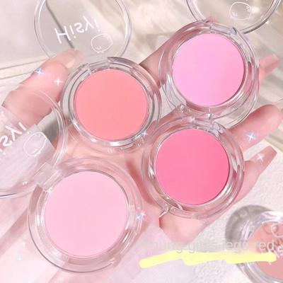 Vienkrāsains vaigu sārtums balinošs matēts kosmētika Metameric Girl Nude grims Natural Halo vienkrāsains vaigu sārtuma palete
