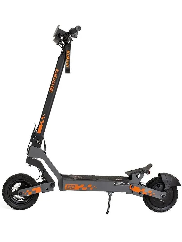 KuKirin G2 Folding Electric Scooter 800W Brushless Motor 10 Inch Vacuum Off-Road Tire EScooter 48V 15AH Battery Max Speed 45km/h