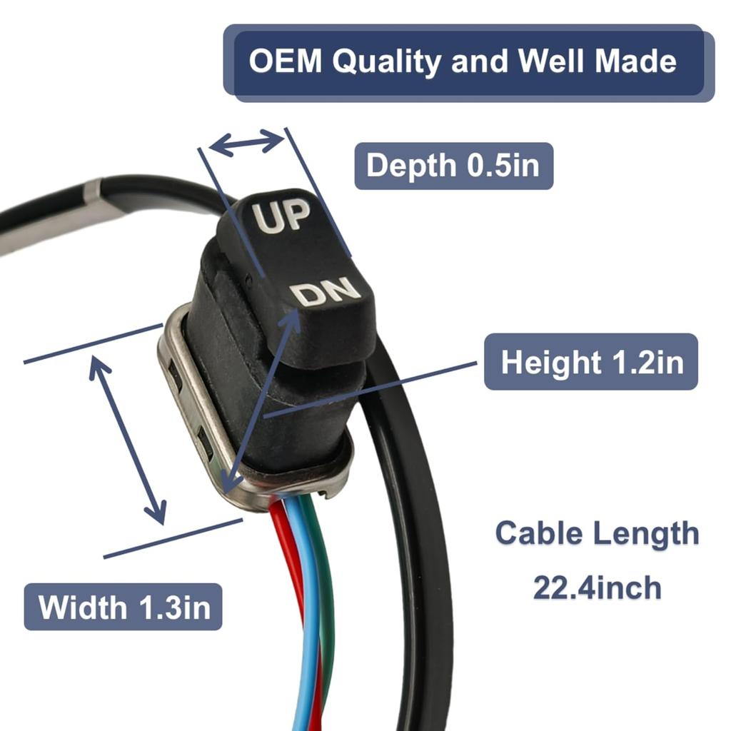 703 82563 02 Trim & Tilt Switch Remote Control for Yamaha 2 & 4 Stroke Outboard Motors 703 82563 02 00
