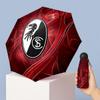 SC Freiburg FC Mini 5 Fold Pocket Umbrella Compact Lightweight Anti UV Rain Sun Protection Umbrella Portable Travel Umbrella