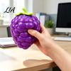 Adults Desk Toy Giant Fruit Stress Relief Toy, Mango Pineapple Grape Strawberry Watermelon Banana Hand Exercise Tools Squeeze Exerciser for