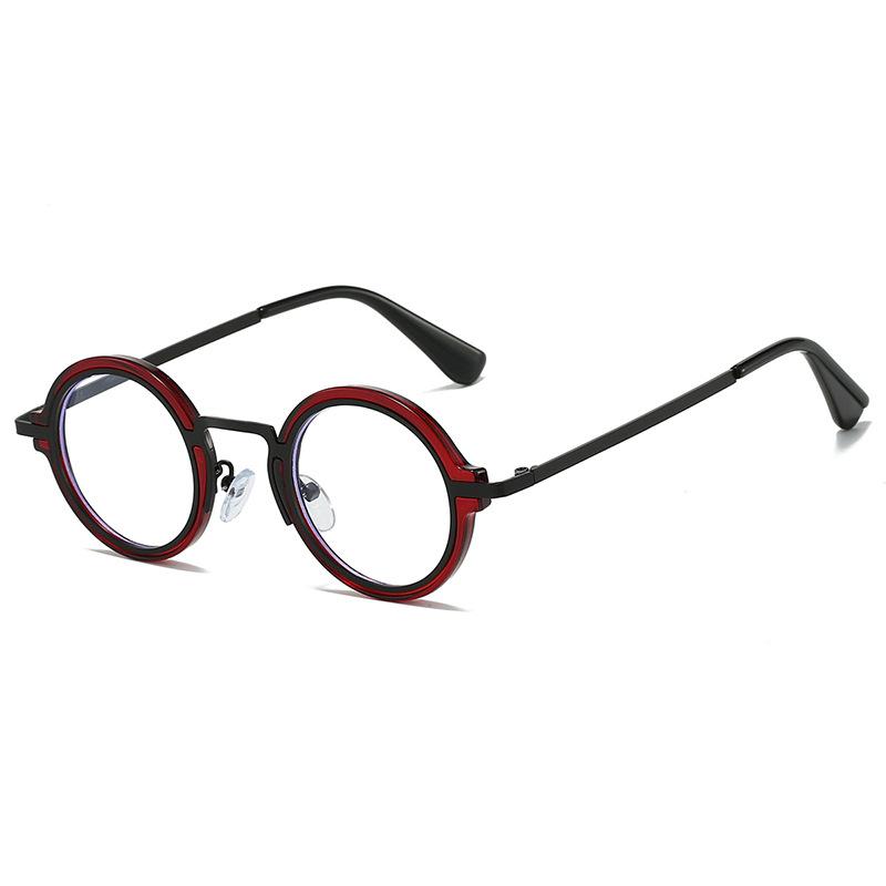 Anti Blue Light Round Glasses Women Vintage Luxury Women's Eyeglasses Frame Men Optical Lenses Frames Man Trends Optical Frame