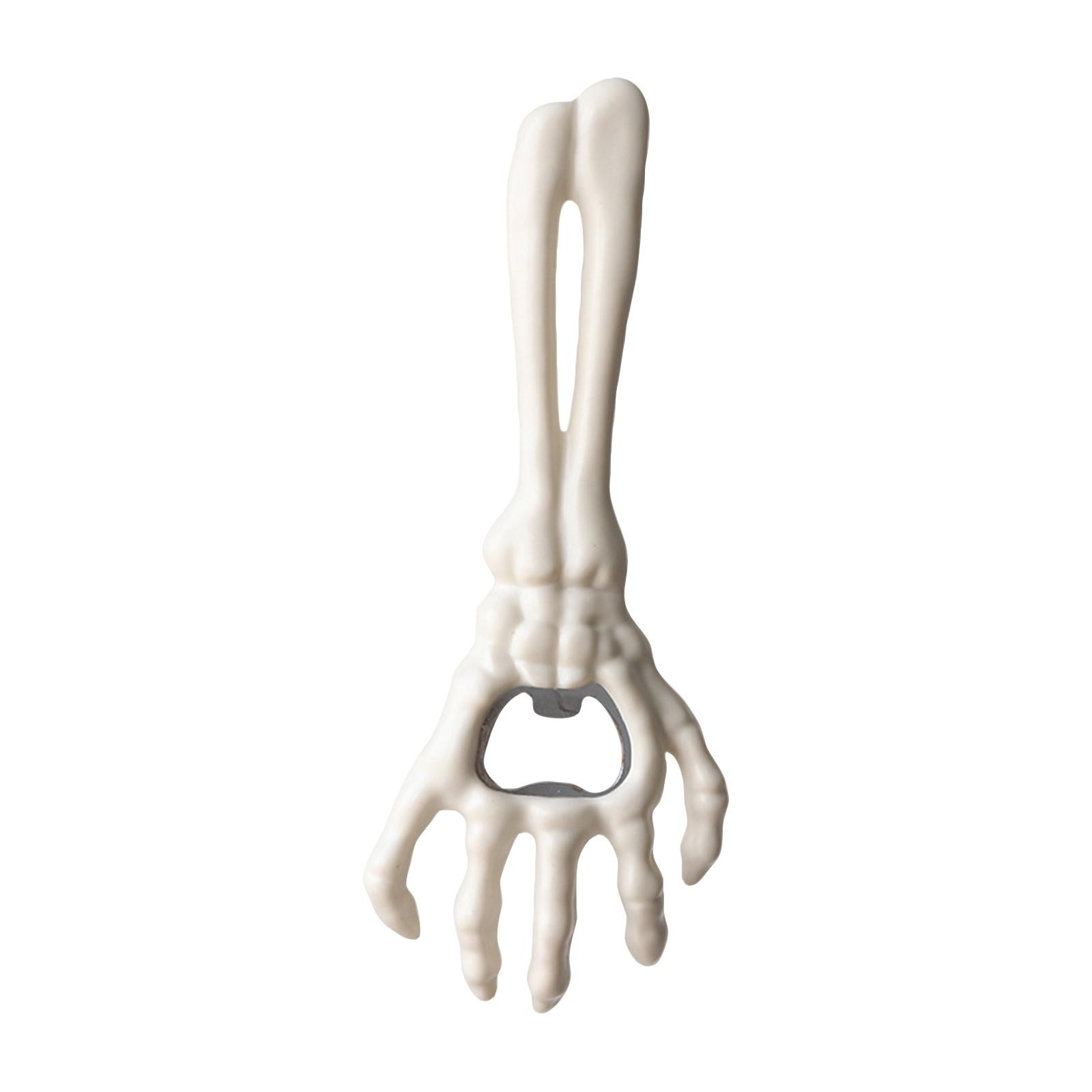 

Хэллоуин Декоративная Открывашка-Скелет, Принадлежности для Вечеринки, Жуткие и Веселые Домашние Подарки One Size белый