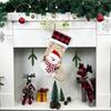 Christmas Socks Gift Bag Christmas Tree Ornaments Snowman Christmas Tree Pendant