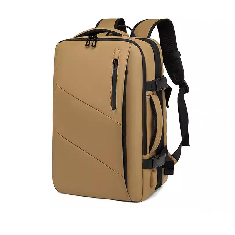 Reiserucksack für Männer Erweitern 39L Business 17 Zoll Laptop-Rucksack Rucksack USB-Aufladung Wasserdichter Wander-Outdoor-Rucksack