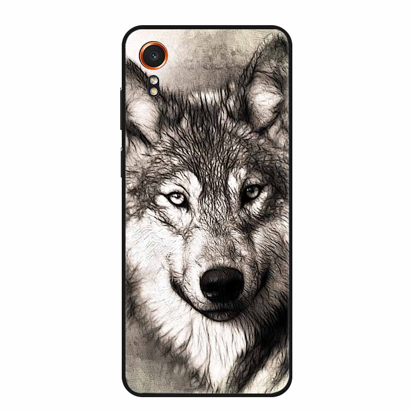 For Samsung Galaxy Xcover7 Case Black Silicone Soft Back Cover Case For Samsung Xcover 7 Phone Case Cover X Cover 7 6.6" Funda
