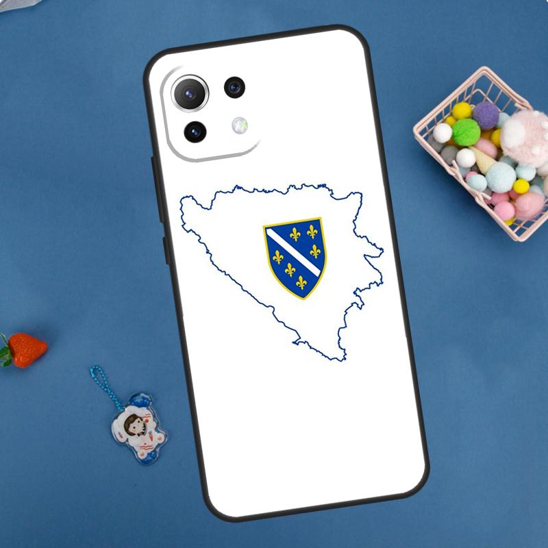 Bosnia Flag Case For Xiaomi 11T 12T 13T 14T Pro 13 14 15 Ultra POCO X7 Pro X3 X5 X6 M6 F5 F6 Pro Cover