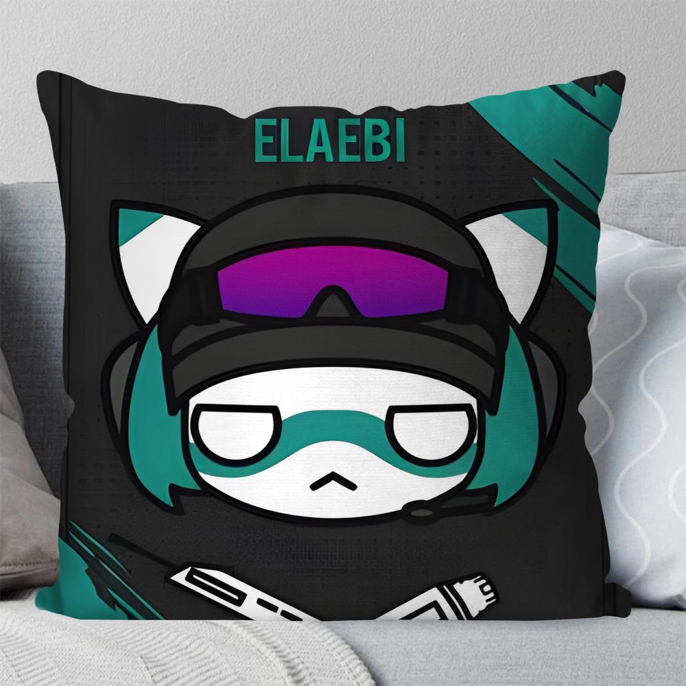Game D-Dokkaebi Pillow Case Square Pillow Bedroom Sofa Leisure Comfort Cushion Car Living Room Home Decoration 40X40