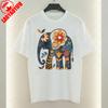 Floral Elephant Unisex TShirt Mexico Style Boho Folk Art Graphic Tops Heritage Classics Casual Style Cotton Tee Women Clothes