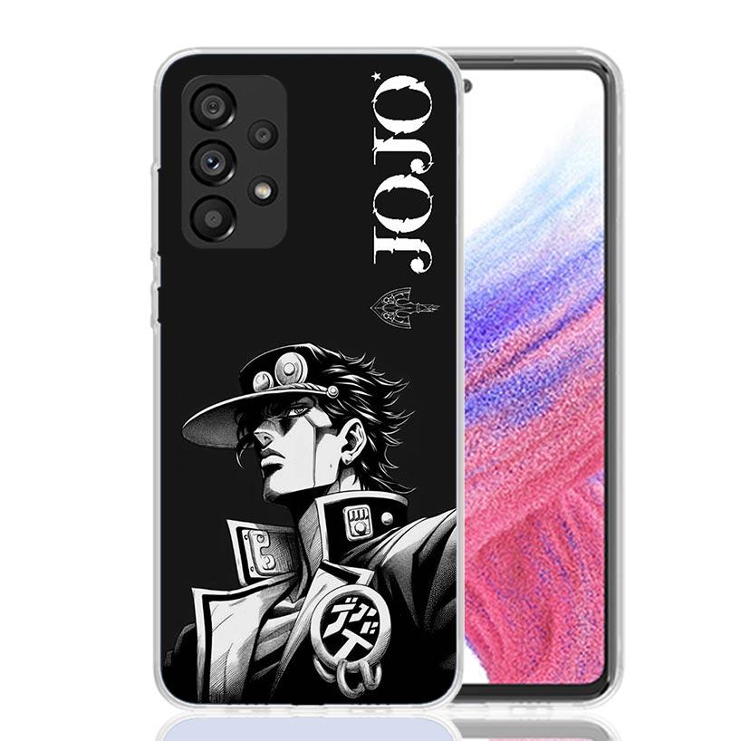 JoJo's Bizarre Adventure Kujo Jotaro Phone Case For Samsung Galaxy A17 A16 A14 A15 A13 A57 A56 A54 A55 A53 A37 A36 A34 A35 A33 A
