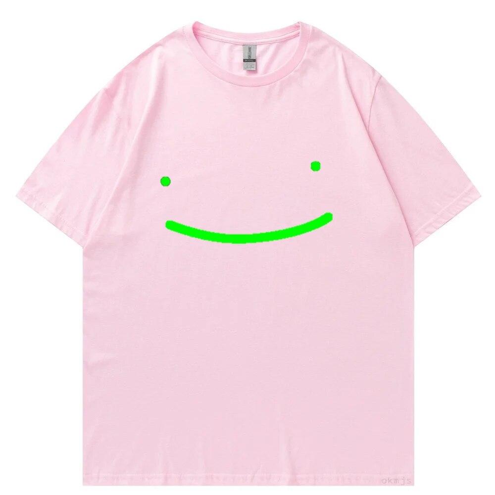 Dream Merch Trička Unisex WoUnisex Trička Harajuku s krátkým rukávem Street Ležérní Móda Oversized oblečení Top Trička s krátkým rukávem