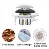 Universal Design Bathtub Drain Filter Lift And Turn Bathtub Drain Plug  Home Bath