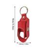 inhaler holder Portable PU Leather inhaler case keychain Spray bottle storage bag L-Shaped Inhaler Portable Stand for outdoor