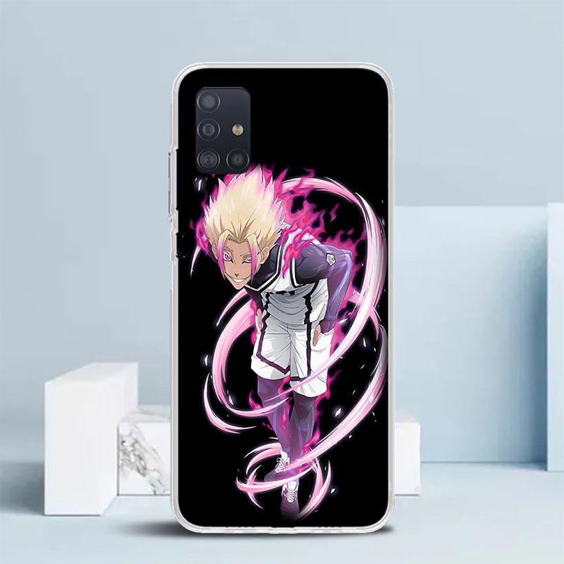Blue Lock Shidou Ryusei Soft Cover for Samsung Galaxy A12 A22 A32 A52 A72 A02S Phone Case Note 20 Ultra 10 S10 Plus A51 A71 A50S