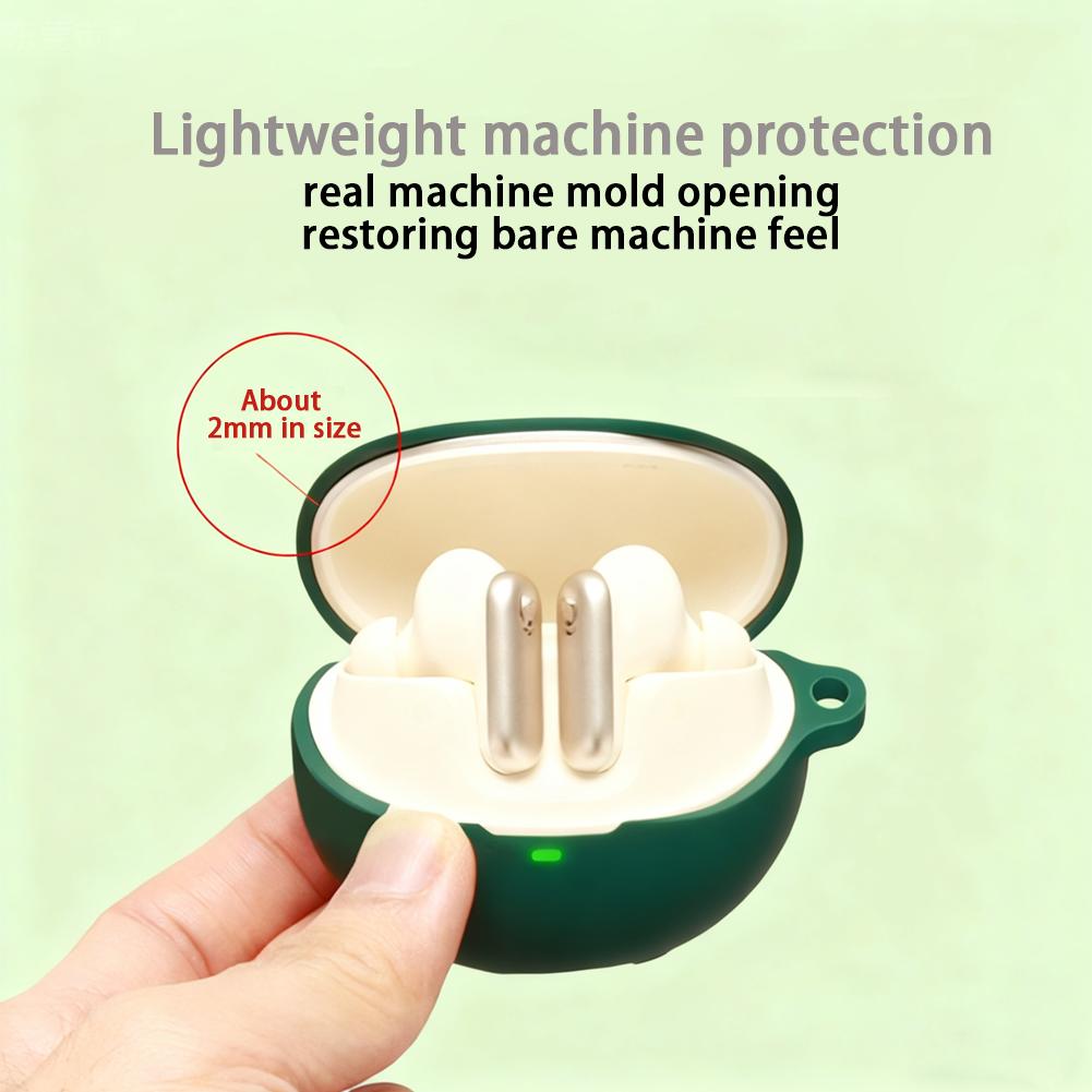 For Baseus Inspire XP1 Headset Protective Case Soft Silicone Case Scratch-resistant Mini Headphone Protective Case