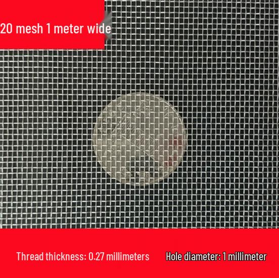 304 Edelstahlgewebe, 6-500 Maschen, Industrielles verdicktes Metalldrahtfilter.