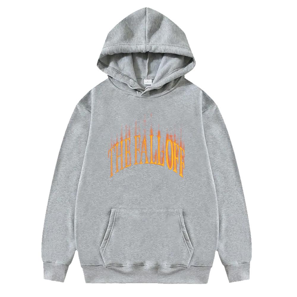 Il rapper J. Felpe con cappuccio con stampa Hip Hop Cole J. Cole THE FALL OFF Album Grafica Streetwear Moda Uomo Donna Pullover Oversize Casual