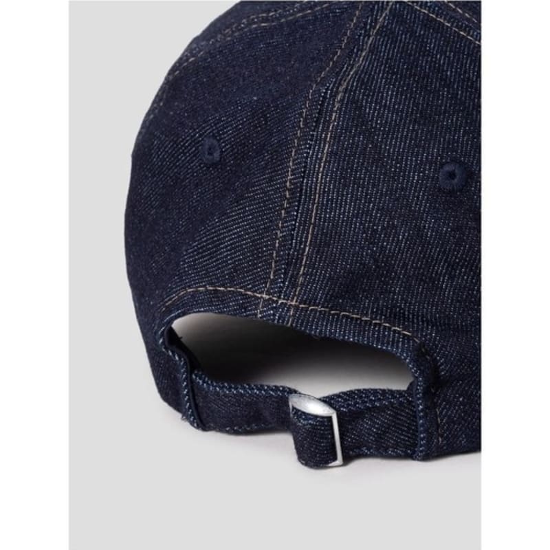 8SECONDS Denim Letter Ball Cap Navy (29598BWY3R)