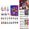 Hunter Advent Calendar With 24 Acrylic Car Pendant Keychains For Gift Giving