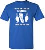 CUBS FLIP THE BIRD HARDCORE BASEBALLFAN MITTELFINER KÖNIGLICH BLAU T-Shirt JERSEY