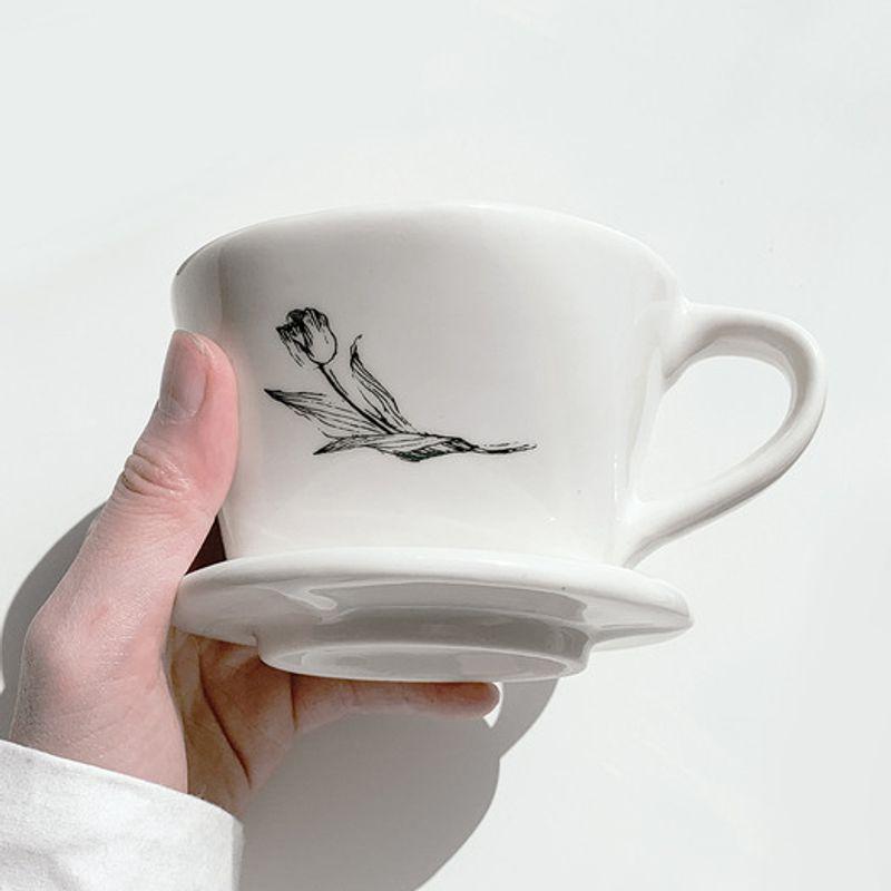 Okeeff studio Tulpen-Zeichen-Dripper