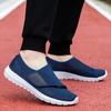 Zapatos Cómodos para Hombre sin Cordones con Eversión del Pulgar Ajustables para Pies Anchos Deformados Diabéticos Malla Transpirable Zapatos Casuales para Caminar para Hombre