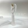 Statua Angelo Custode dell'Amore Bianco, Scultura Angelo dell'Amore e della Preghiera, Scultura Regalo di Incoraggiamento