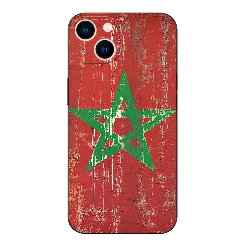 Black Tpu Case For Samsung Galaxy A50 50S A30S A10 A01 A11 A21S A31 A41 A51 A71 Cover Moroccan Morocco Flag