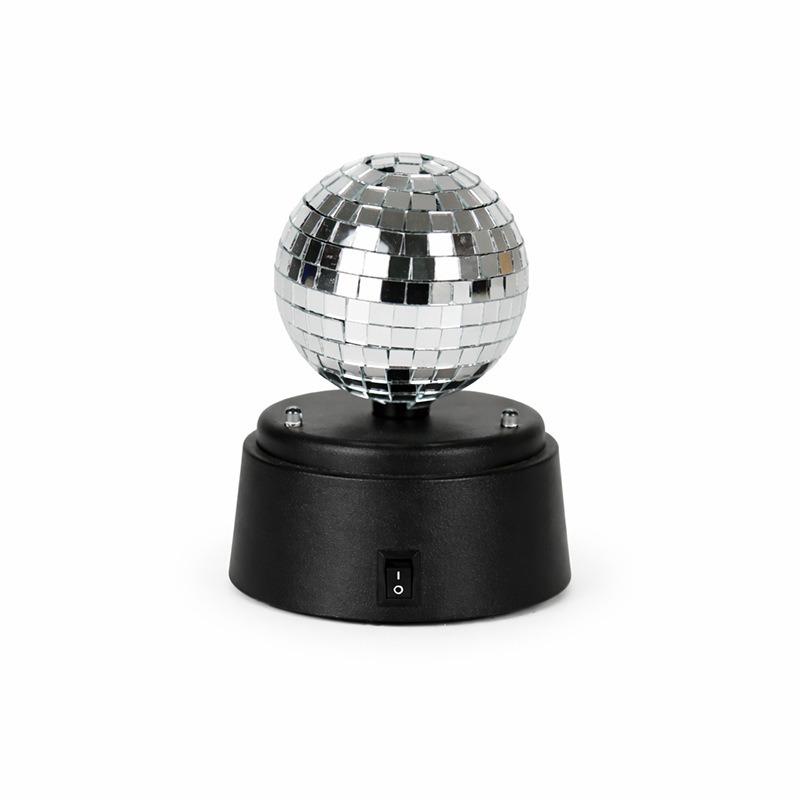 1Pc Disco Mirror Ball Light LED Stage Light Dimmable KTV Box Live Atmosphere Light Night Market Stall Festival Light