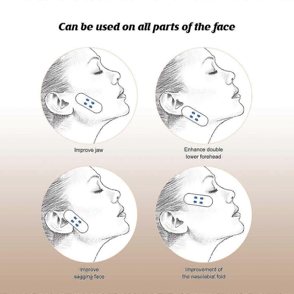 Unsichtbares Face Lift Tape - Straffendes, glättendes Pflaster für Fältchen, 120 Stück