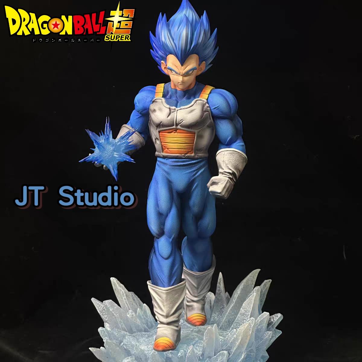 

JT Studio Dragon BallZ Super Blue Vegeta Form SSj3 11.81Inch/34cm Can be Glowing move PVC Battle Figure Favorite Playthings Gifts No box