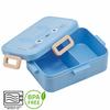 Skater Ag+ Silver Ion Antibacterial 4 Point Lock Bento Box 650ml Totoro My Neighbor Totoro Face Ghibli YZFL7AG