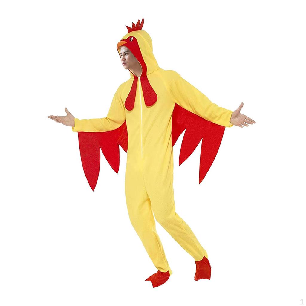 Adult Chicken Costume, Costume for Festive Events
