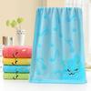 25X50 CM Haft Musical Note Cat Towel Ręcznik kąpielowy pochłaniający wodę