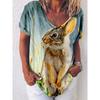 Sweater Womens Harajuku Tshirt Bird Funny Tee Summer Loose Short Sleeve Top T Shirt For Female Casual Fashion Vintage Clothing