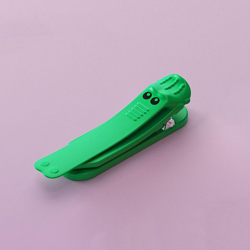 1Pc Silicone Automatic Bookmarks Unique Visualized Book Markers For Reading Women Cute Alligator Clip Designs Stay In Place An