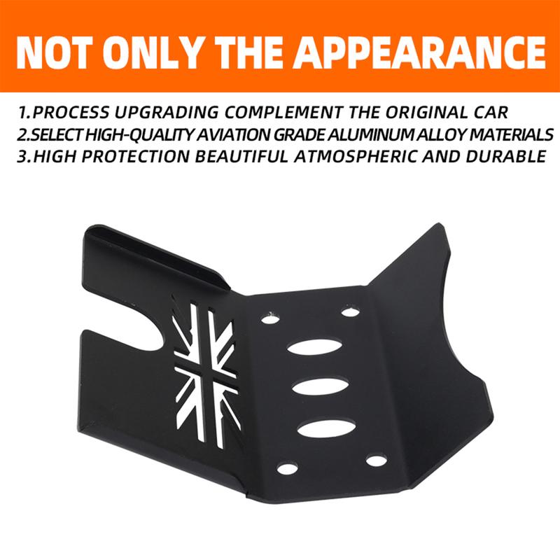 Engin Protection Cover For TRIUMPH Bonneville Bobber Black Chassis Under Guard Skid Plate Motorcycle Engine Protection Cover
