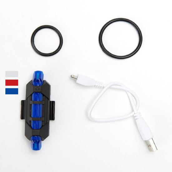 Světlo na kolo Pomalé blikání Energeticky úsporné Výstražné Vodotěsné Zadní koncové světlo na sedlovku