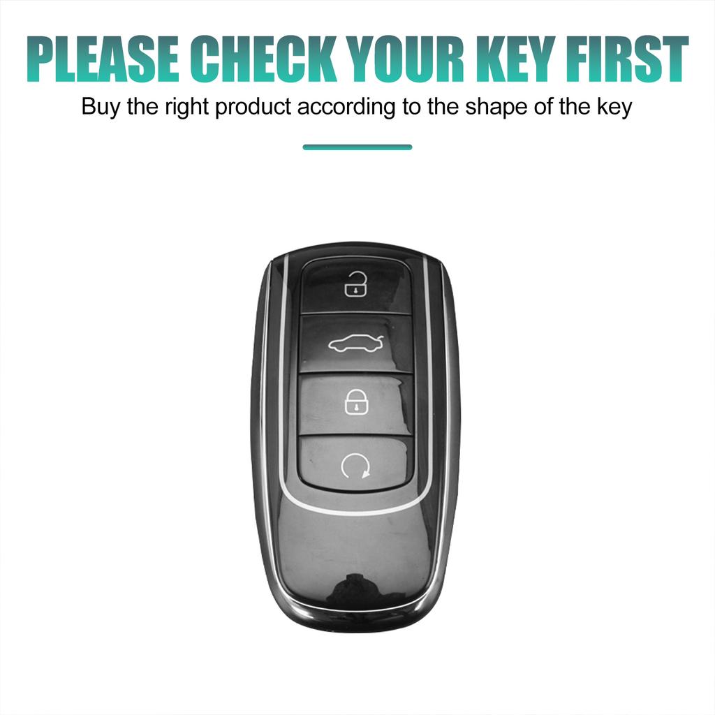 Tpu Car Key Case Cover For Chery Jaecoo J7 7 J8 Omoda 5 C5 Tiggo 7 8 Pro Max Tiggo 7 8 Plus Arrizo 5 Plus Car Accessories