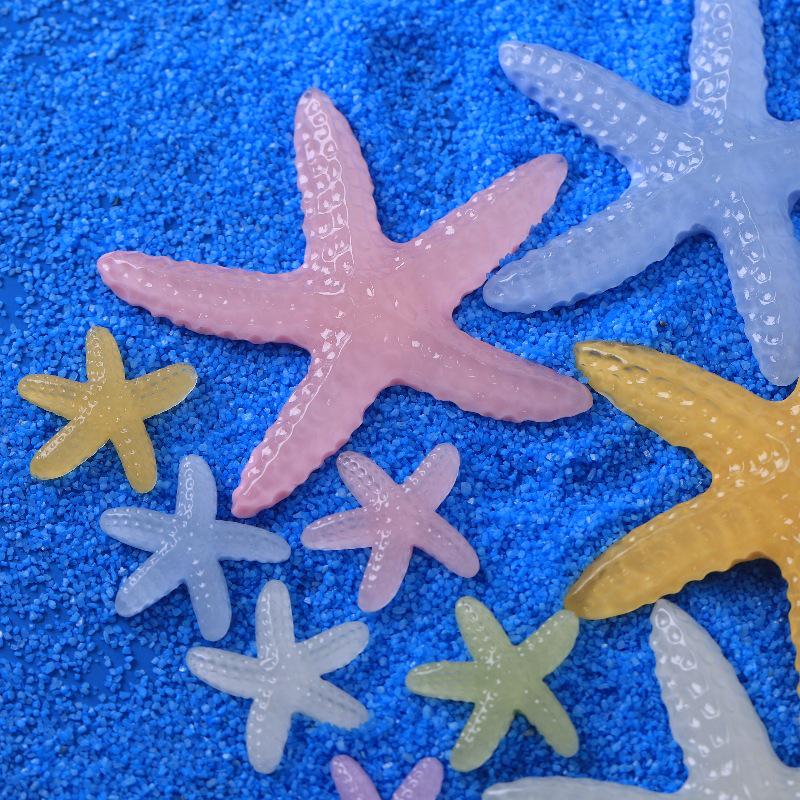 Luminous Starfish Resin Jewelry Accessories - DIY Handmade Materials