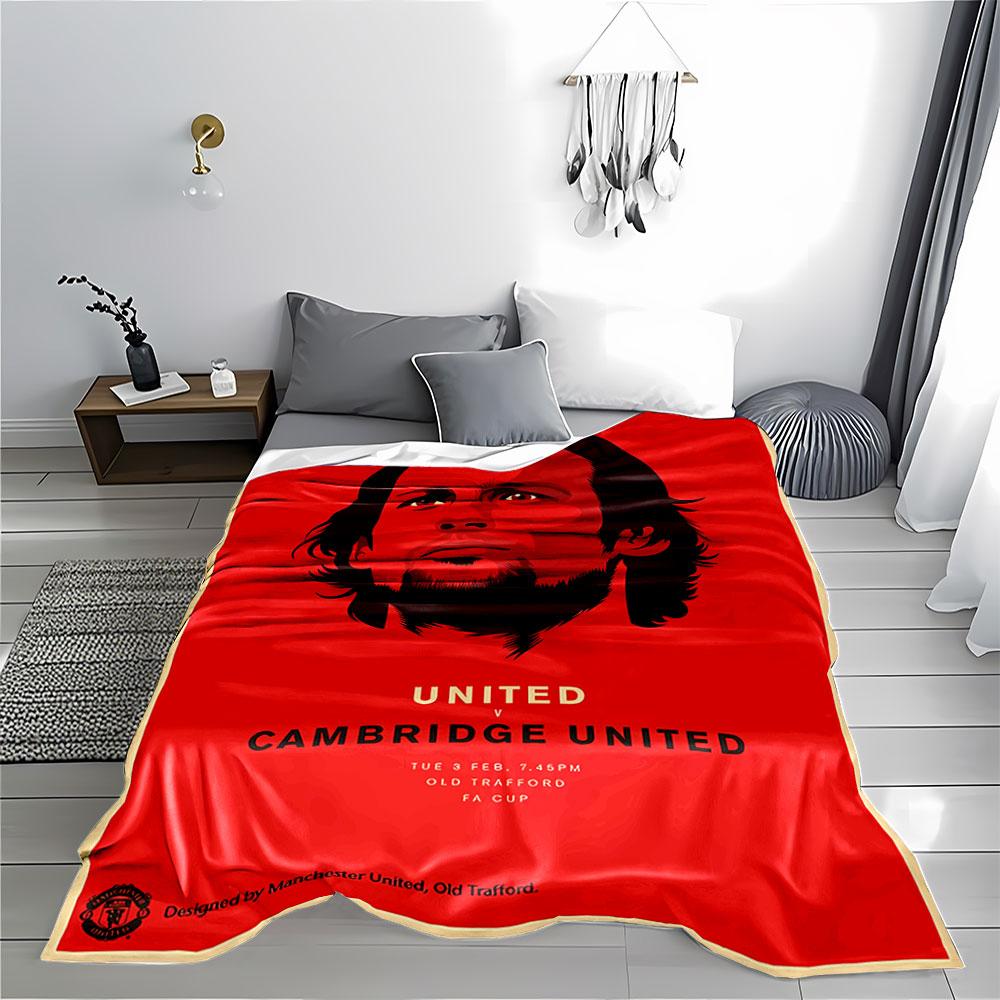United Match Poster Blanket for All Seasons Blanket Lunch Break Throw Gift