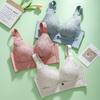 Adjustable Bra Women's Plus Size Bra Women's Underwire Bra Thin Design Gathered Bra Double Breast Support Anti Sagging Bra
