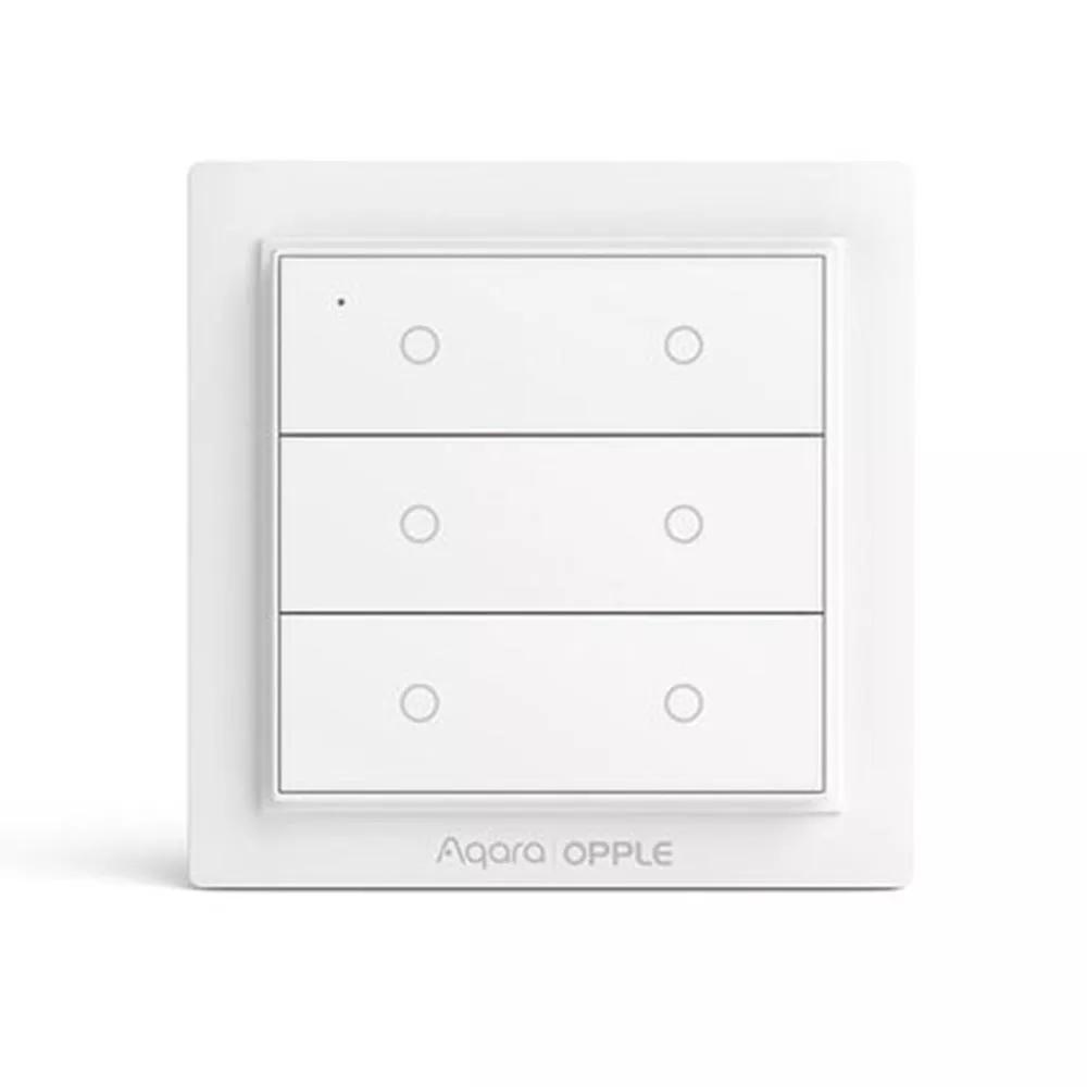 

2020Новый беспроводной умный переключатель Aqara Opple, не требует проводки, работает с приложением «Умный дом», настенный переключатель Apple HomeKit, глобальный