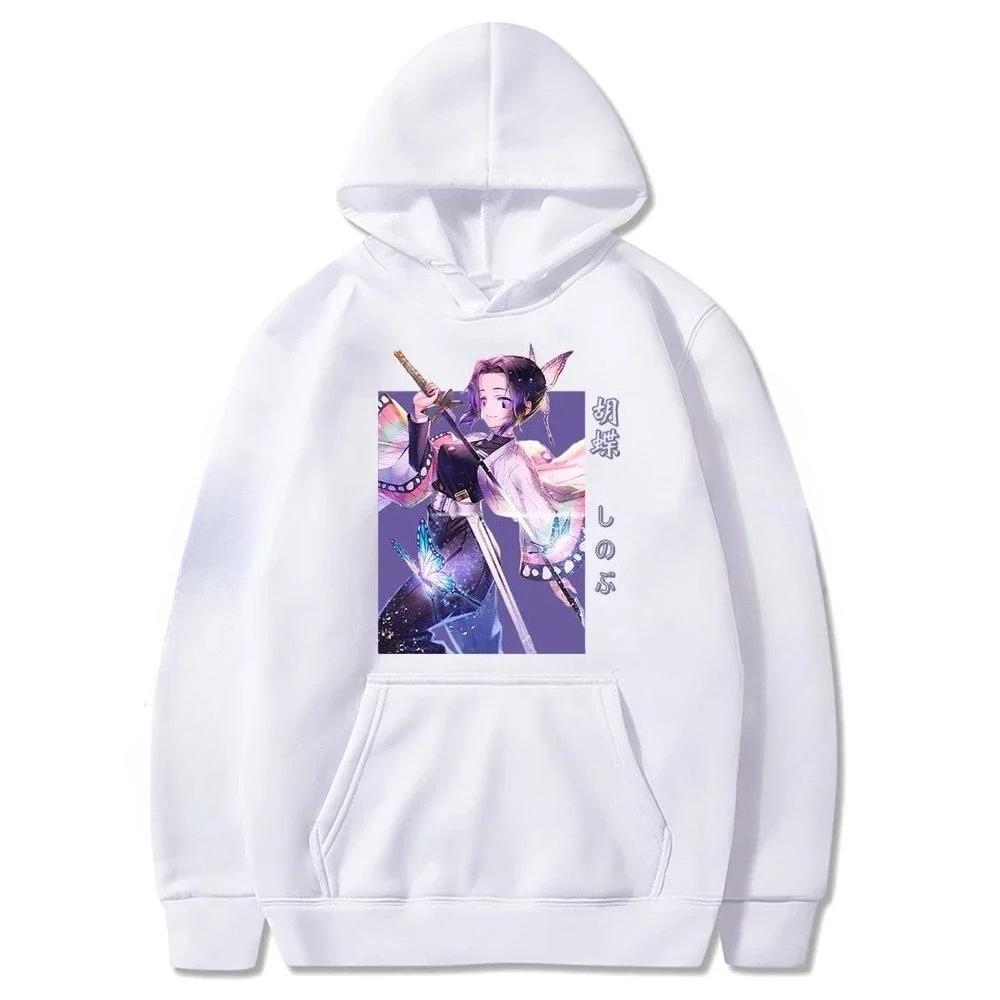 Demon Slayer Japanese Anime Women's Hoodie Long Sleeve Ninja Sweater 2025 Autumn and Winter Pullover Women's Clothing Graphic