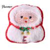 Jouets pour Chat de Noël pour Jouet de Fête, Peluche Douce Père Noël Bonhomme de Neige Élan Arbre Interactif Mâcher Morsure Jouet d'Enrichissement pour Animal de Compagnie Chats d'Intérieur Mignon Bas de Noël